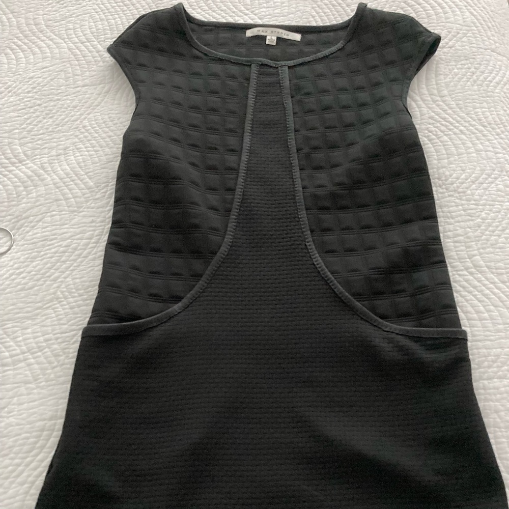 Max Studio Soft Black Dress.